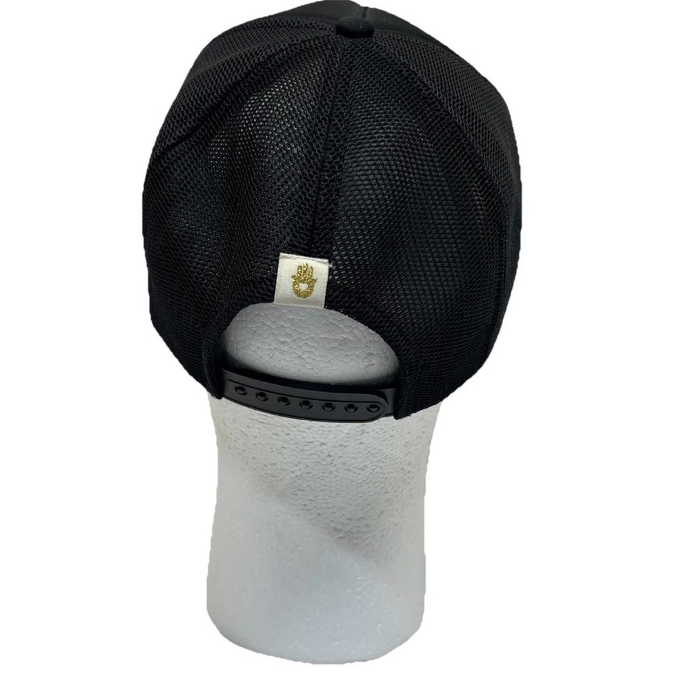 Spiritual Gangster Rainbow Trucker Hat Black Mesh Snapback OS - Picture 5 of 7